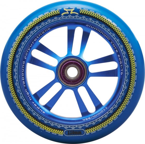 Колесо AO Mandala 110 мм Blue/Blue, фото номер 1