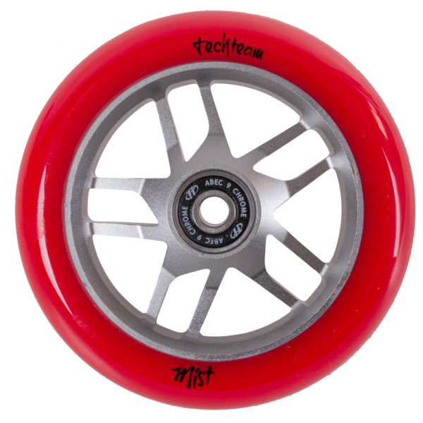 Колесо для самоката Tech Team X-Treme Mist 110 мм red, фото номер 1