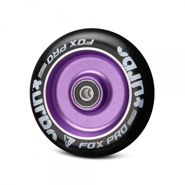 Колесо Fox Flat Solid 110мм сиреневый/чёрный, фото номер 1