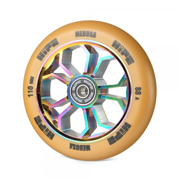 Колесо Hipe Medusa wheel LMT36 110мм brown/core neo chrom, фото номер 1