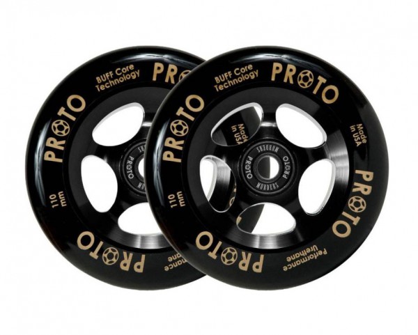 Колеса Proto Gripper Wheel 2-Pack (110 mm - Black/Black), фото номер 1