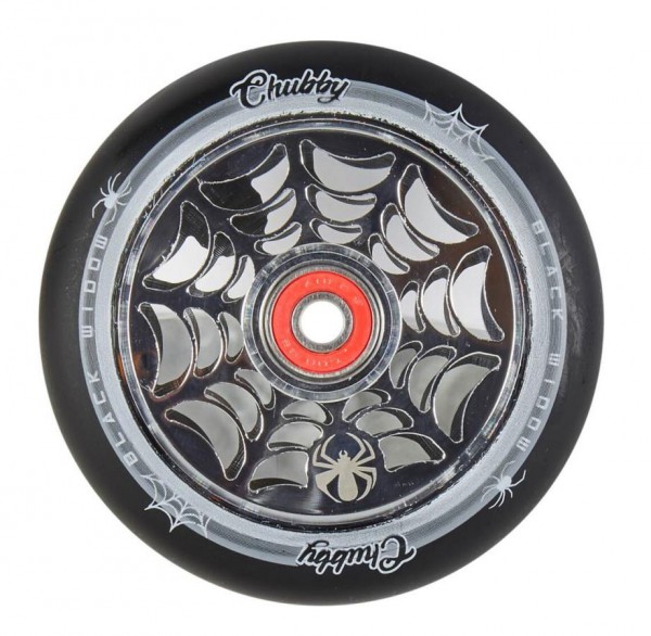 Колесо Chubby Wheels Co Black Widow Pro Scooter (Chrome), фото номер 1