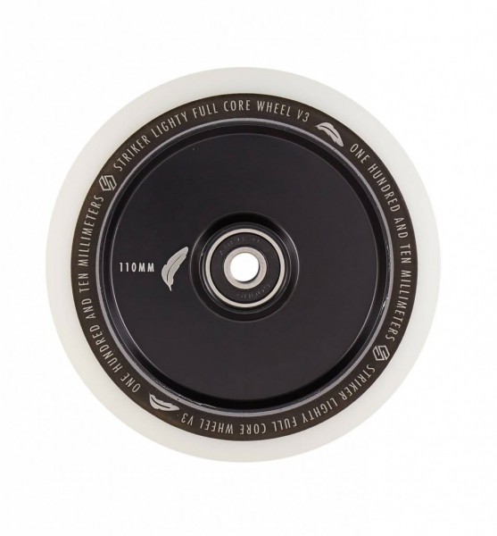 Колесо Striker Lighty Full Core V3 110mm White/Black, фото номер 1