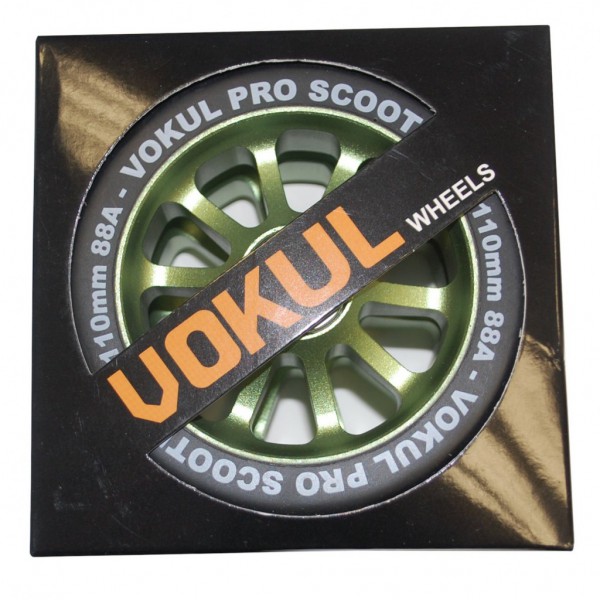 Колеса Vokul 2-pack 110 mm green, фото номер 1