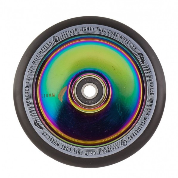 Колесо Striker Lighty Full Core V3 110mm Rainbow, фото номер 1