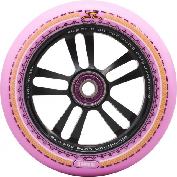 Колесо AO Mandala 110 мм Pink/Black, фото номер 1