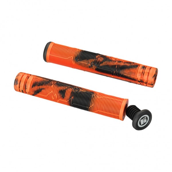 Грипсы HIPE H05 Duo 170 мм черный/оранжевый, фото номер 1