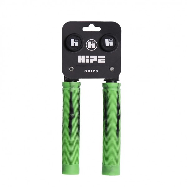 Грипсы HIPE H4 Duo, 155mm чёрно/зелёный, фото номер 2