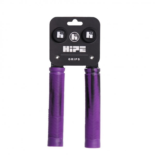 Грипсы HIPE H4 Duo, 155mm чёрно/фиолетовый, фото номер 2