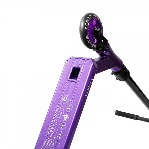 Самокат FOX Pro V-tech 01, фиолетовый, фото номер 5