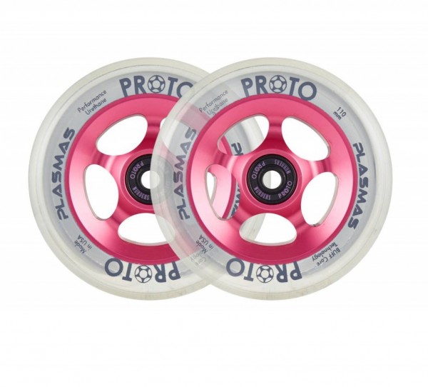 Колеса Proto Plasma Wheels 2-Pack 110mm Neon Pink, фото номер 2