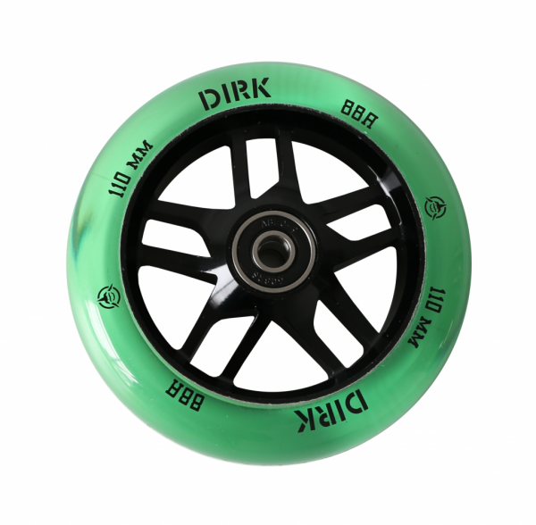 Колесо ATEOX DIRK AL 110 mm зеленый, фото номер 1