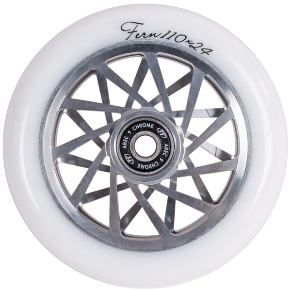 Колесо для самоката Tech Team X-Treme Fern 110 мм white, фото номер 1