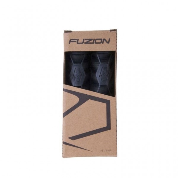 Грипсы Fuzion Grips (Pair) - Black, фото номер 3