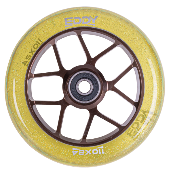 Колесо для самоката Tech Team X-Treme Eddy 110 мм yellow, фото номер 1