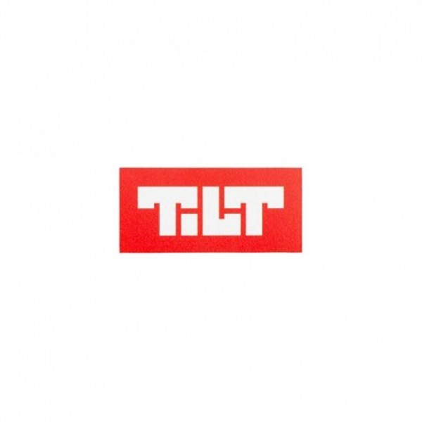 Наклейка Tilt Block logo (красный), фото номер 1