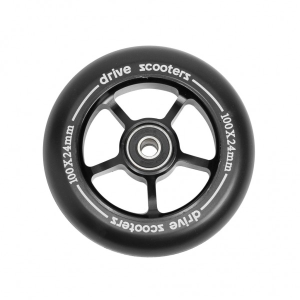 Колесо для самоката Drive Scooters Classic 100mm Black, фото номер 1