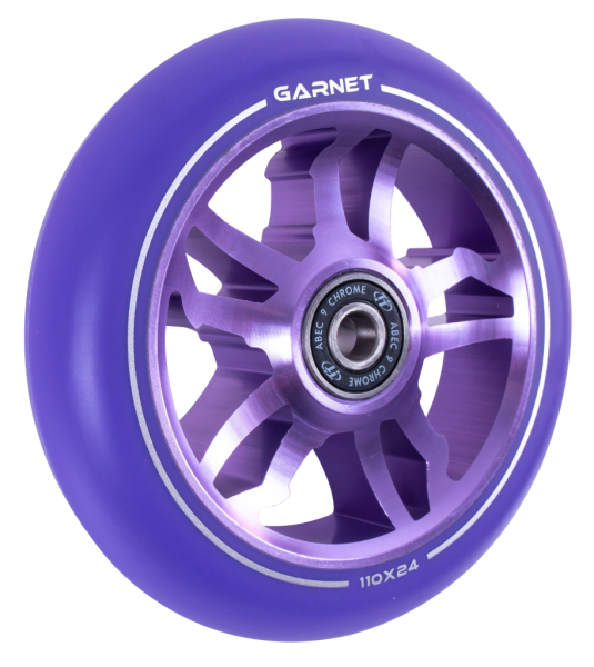 Колесо для самоката Tech Team Garnet 110 purple, фото номер 2