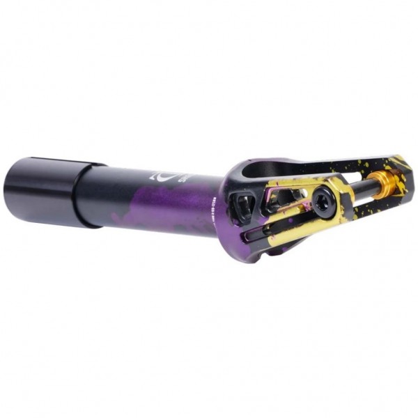 Вилка Oath Shadow SCS / HIC purple / black / yellow, фото номер 5