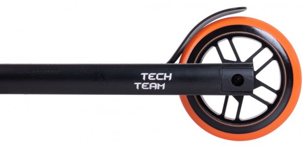 Трюковой самокат Tech Team Duker 3.0 black/orange, фото номер 3