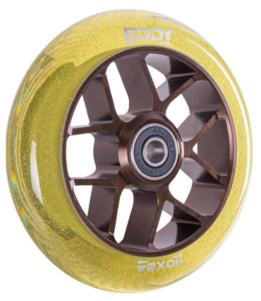 Колесо для самоката Tech Team X-Treme Eddy 110 мм yellow, фото номер 2