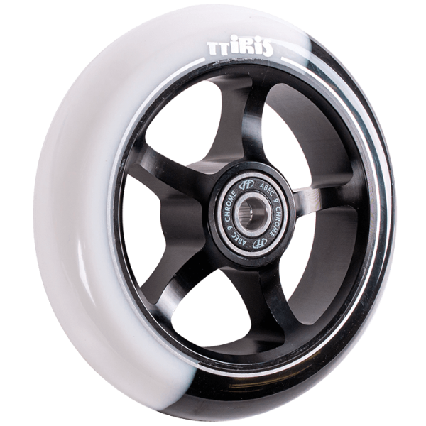 Колесо для самоката Tech Team X-Treme Iris 110 мм black/white, фото номер 2