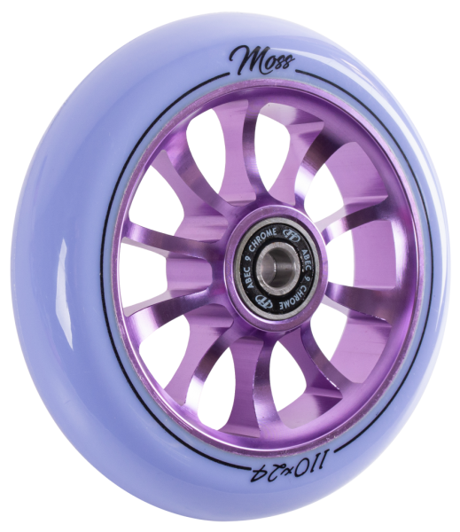 Колесо для самоката Tech Team X-Treme Moss 110 мм purple, фото номер 2