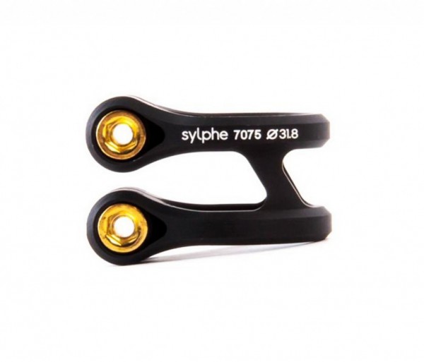 Зажим Ethic sylphe clamp double 31.8 black, фото номер 2
