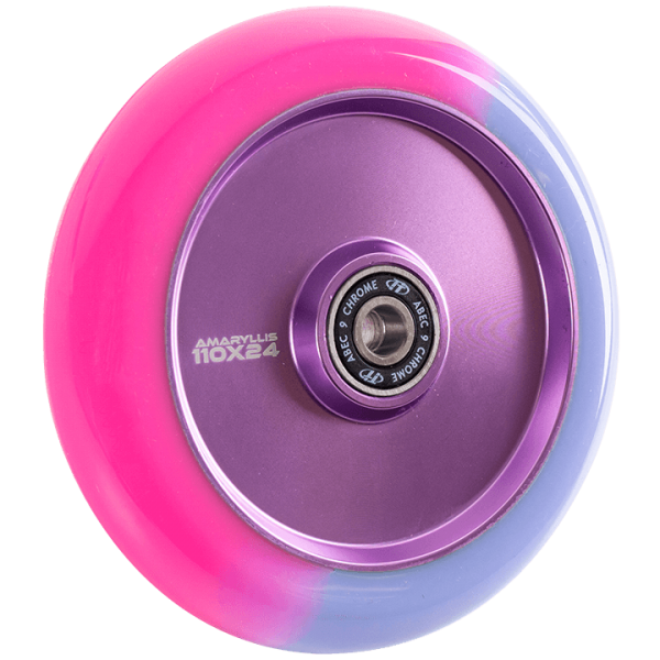 Колесо для самоката Tech Team X-Treme Amarillis 110 мм purple/pink, фото номер 2