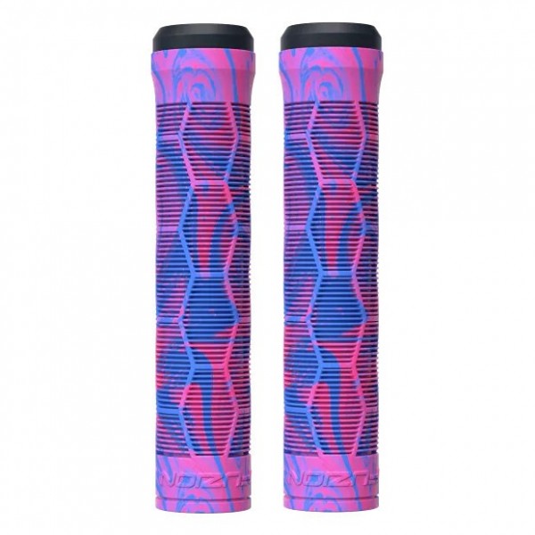 Грипсы Fuzion Grips (Pair) - Blue / Pink Swirl, фото номер 2