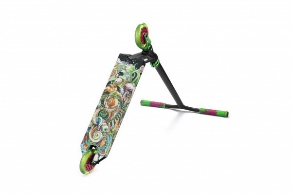 Трюковой самокат Drive Scooters Kozlina black / green / pink, фото номер 7