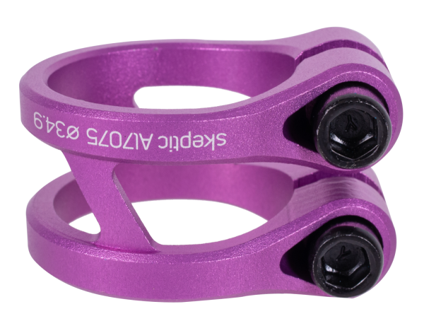Зажим Tech Team Sceptic 34.9 HIC purple, фото номер 3