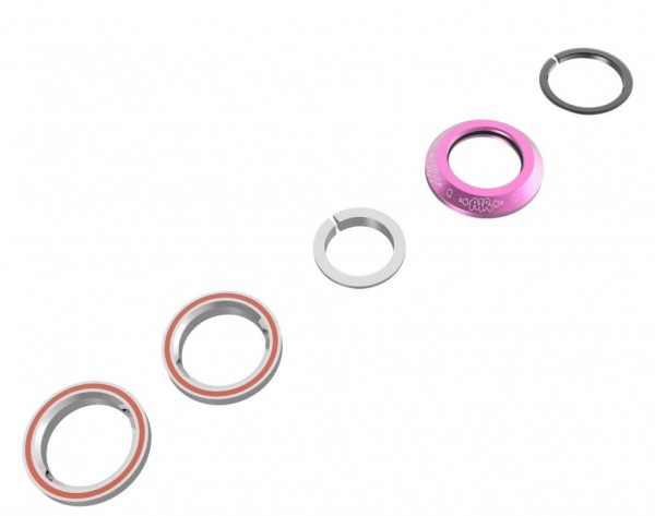 Рулевая Triada Air polished bubble pink, фото номер 2