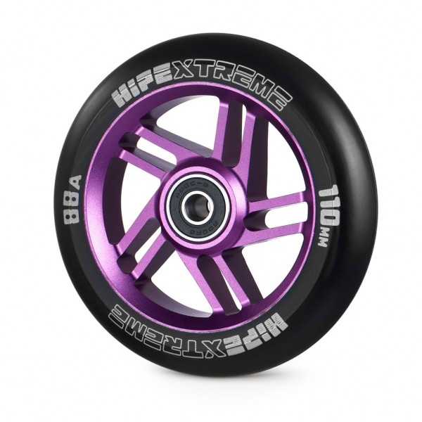 Колесо для самоката HIPExtreme H5 110 purple / black, фото номер 1