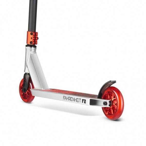 Трюковой самокат Fahrenheit F2 black / silver / red, фото номер 2