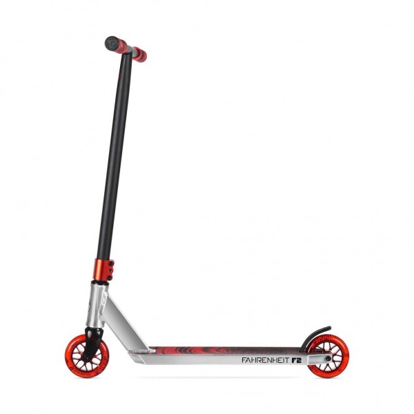 Трюковой самокат Fahrenheit F2 black / silver / red, фото номер 4
