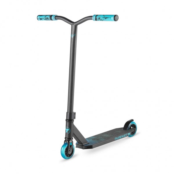 Трюковой самокат Fahrenheit F1 black / blue, фото номер 1