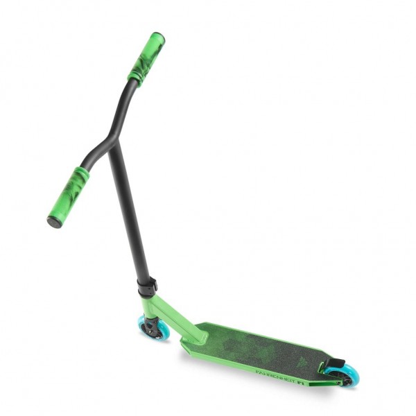 Трюковой самокат Fahrenheit F1 green / blue, фото номер 3