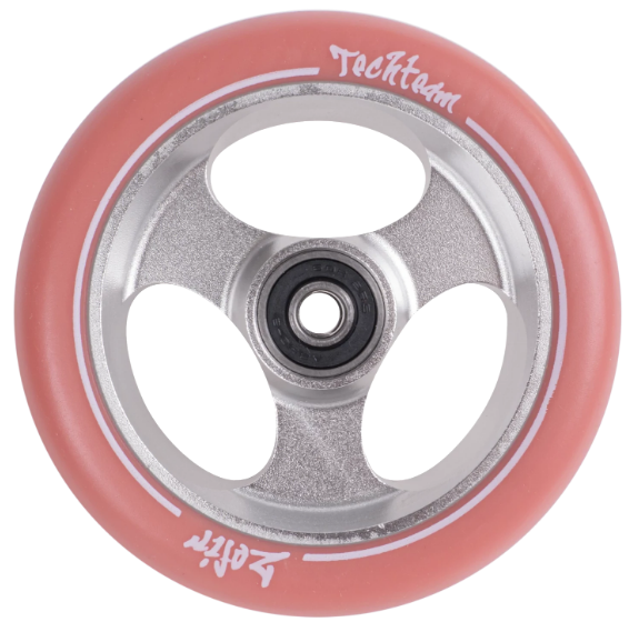 Колесо для самоката Tech Team Zefir 110 pink, фото номер 1