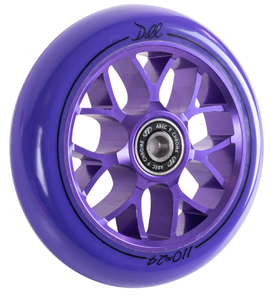 Колесо для самоката Tech Team Dill 110 purple, фото номер 2