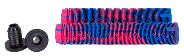 Грипсы Tech Team Maze 170mm blue / pink, фото номер 1