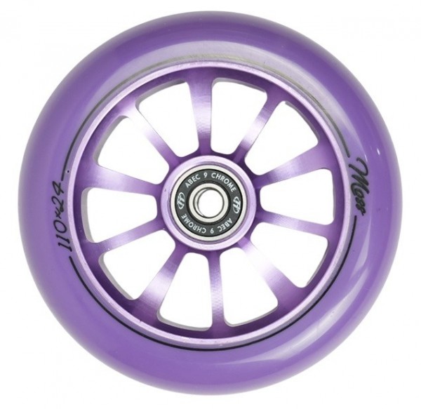 Колесо для самоката Tech Team Moss 110 мм purple, фото номер 1