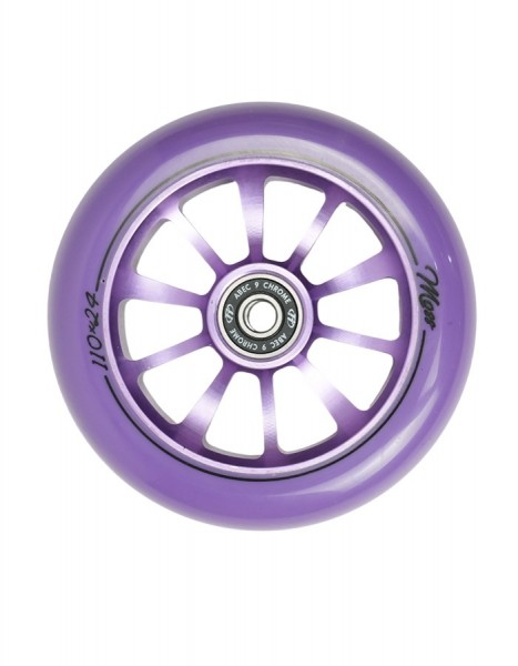 Колесо для самоката Tech Team Moss 110 мм purple, фото номер 3